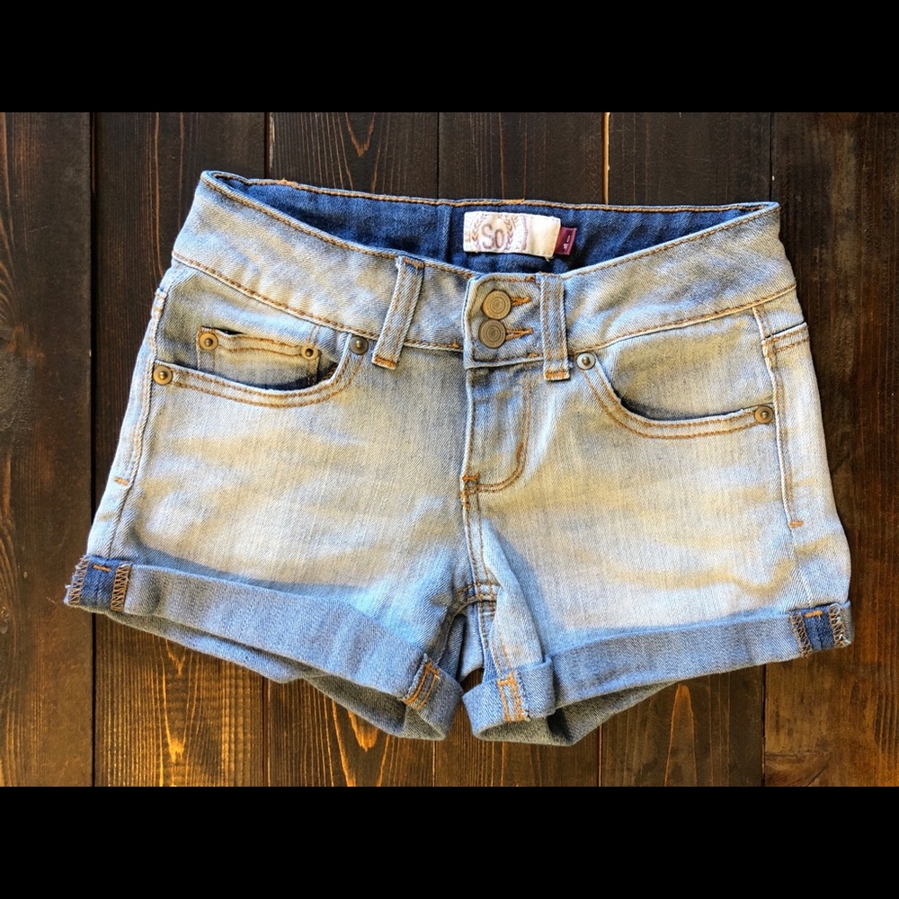 SO Jean shorts